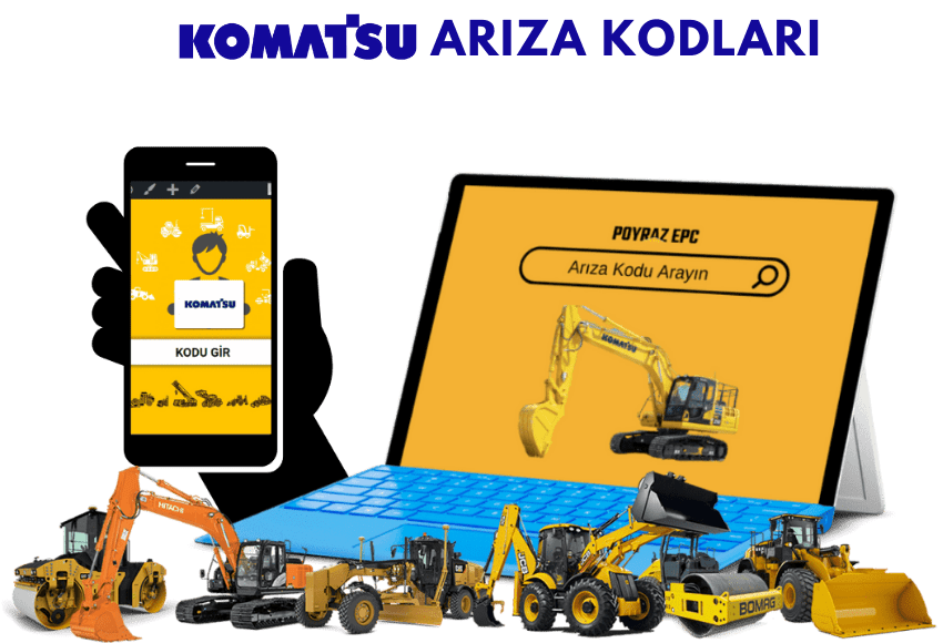 komatsu arıza kodları